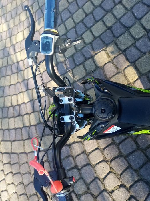 Пітбайк мотоцикл міні крос електричний XTR 702 36v 1000w питбайк