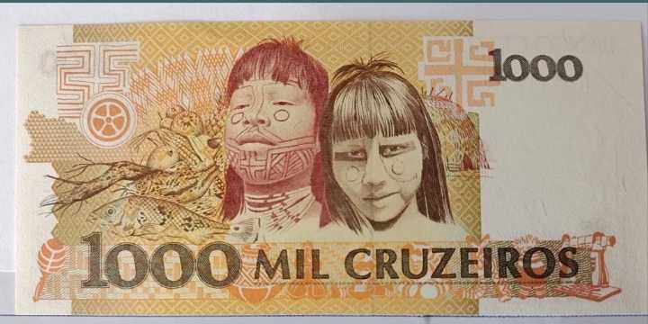 2 Notas novas circuladas ( Brasil e Perú )Continente Sul Americano