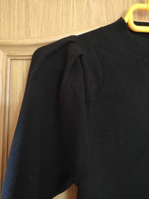 Czarna sukienka dzianinową, rozm. XS, MANGO, NOWA!