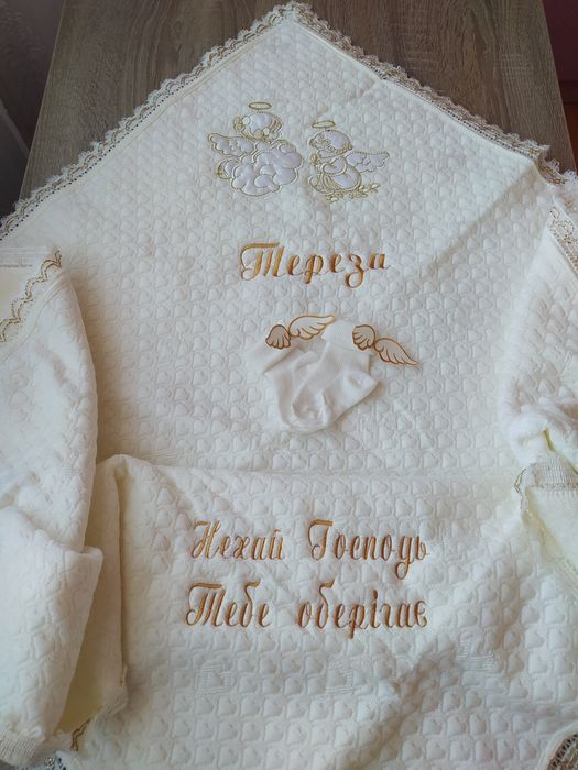 Свічки на хрестини Серветки для свічок