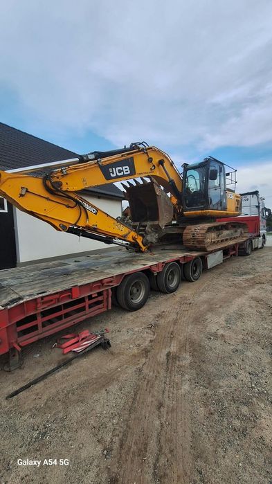 JCB JS 220 LC  Koparka Gąsienicowa JCB JS 220 LC oryginał brutto Zamiana