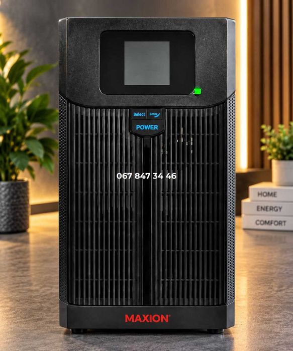 Інвертор 3,5 КВт ДБЖ MAXION 5000 ВА / 3500 Вт / 48 В з чистою синусоїдою Розпродаж!