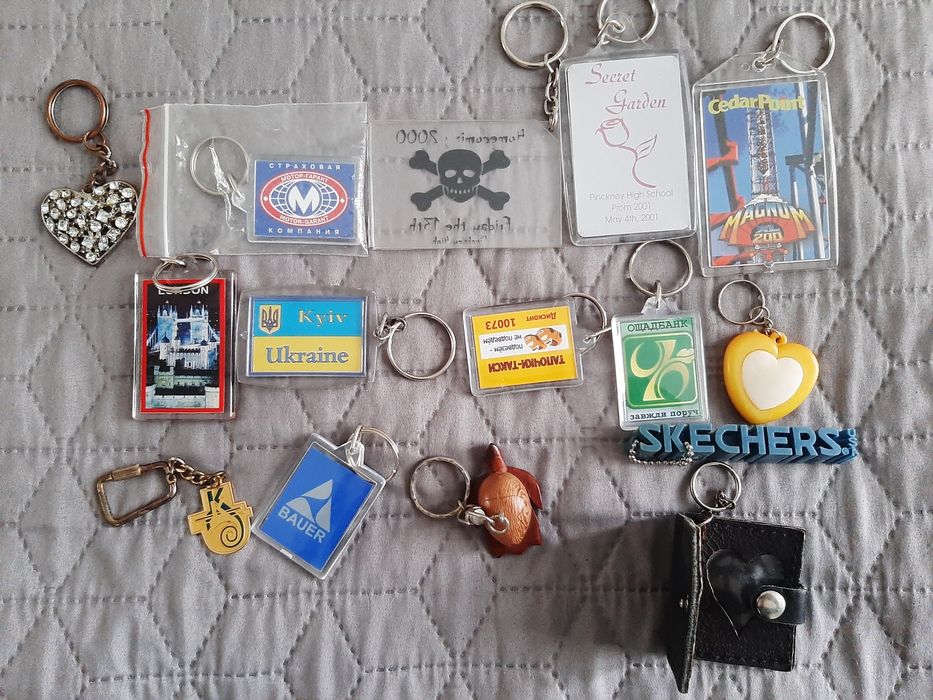 брелки для ключей от 10 грн