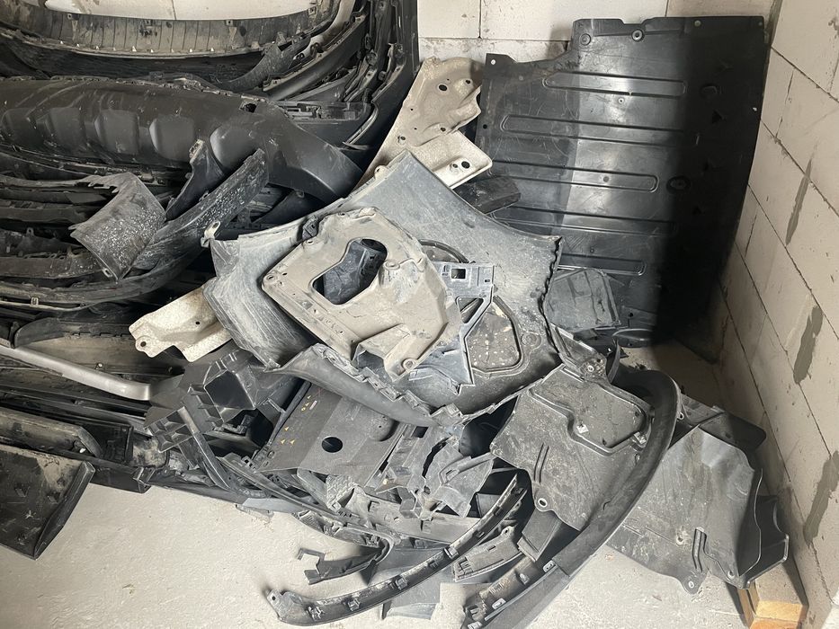 Пластик бампера, арки, абсорбер