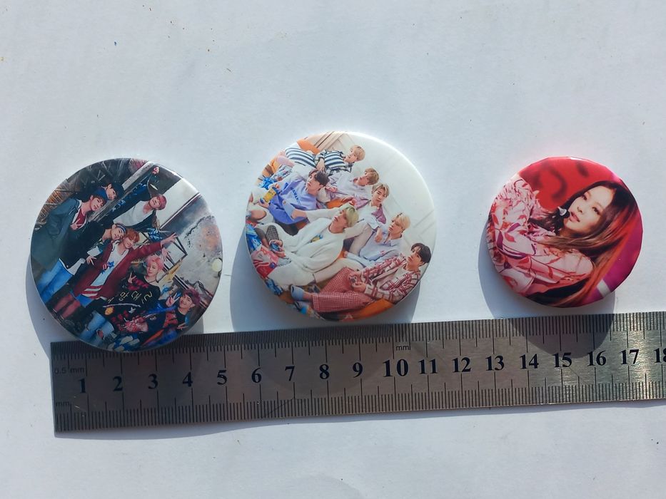 Значки kpop bts blackpink jenny