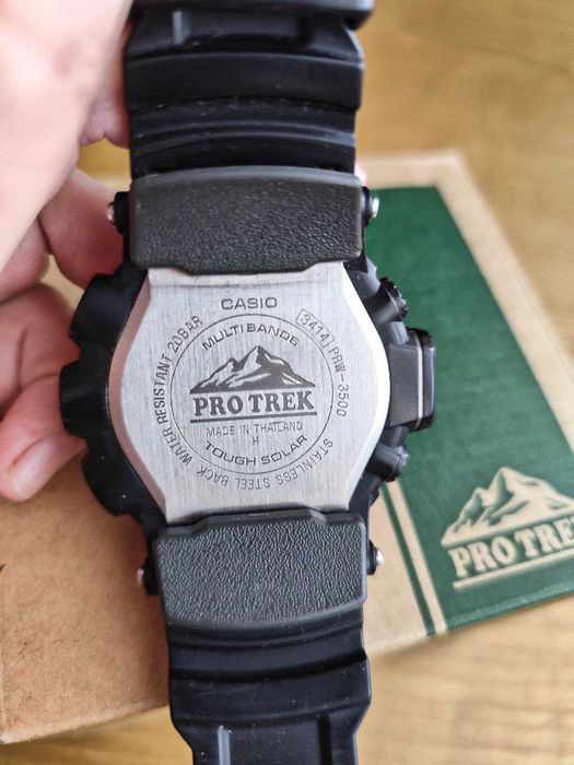 Годинник Casio ProTrek PRW-3500-1 (3414) Tough Solar + Atomic