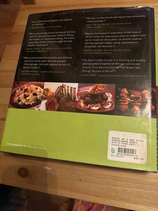 Livro de Culinária “The soul of a new cuisine”