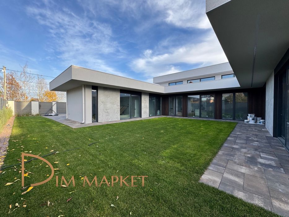 Одноповерховий дім 180 м2, стеля 4.4м‼️з МЕБЛЯМИ та ТЕХНІКОЮ‼️