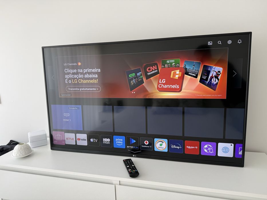 Tv LG 55 50UN70006LA quase sem uso