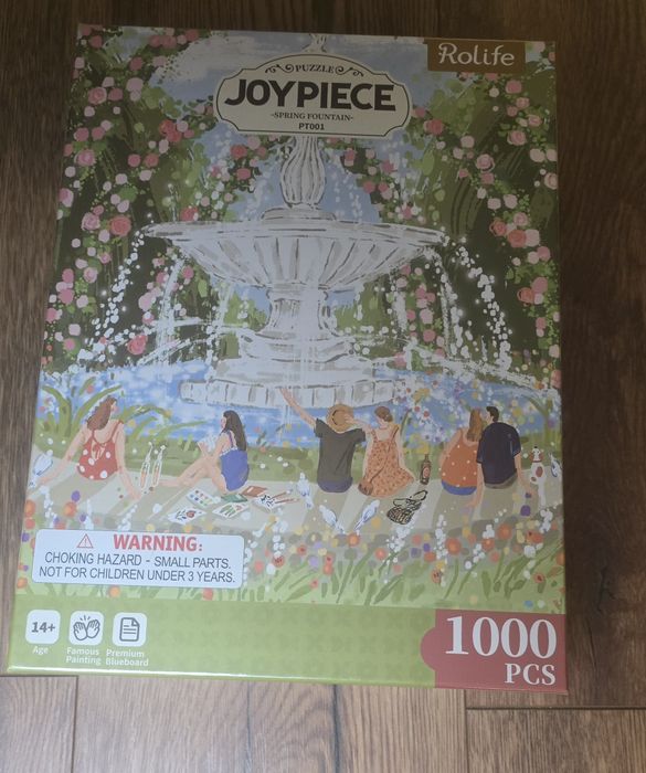 -> Puzzle Rolife Fontanna 1000 elementów 14+ prezent