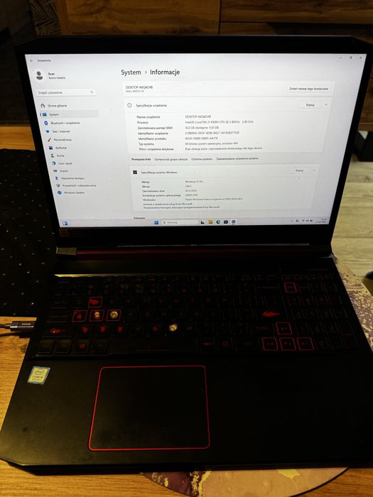 Acer Nitro 5 An515-54