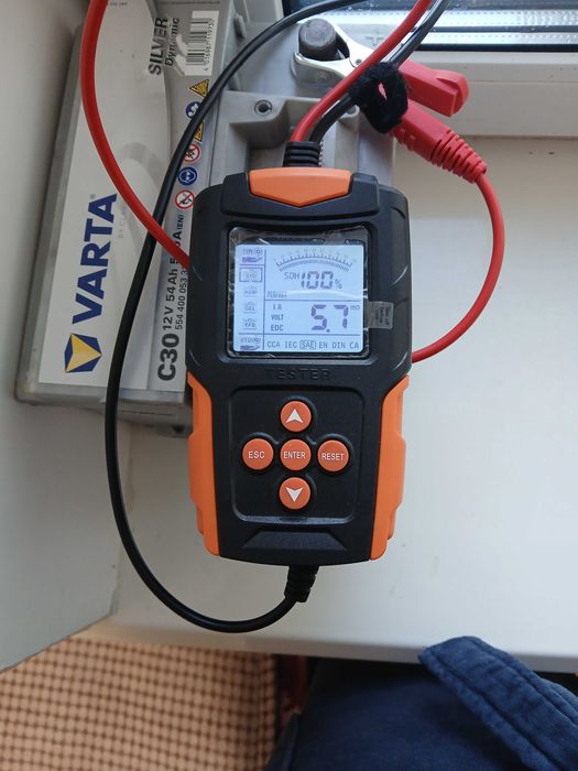 Аккумулятор Varta C30 12V 54Ah 530A (EN) -/+ 2023 год в чудовому стані