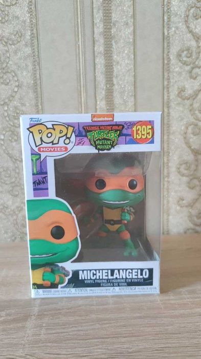 Funko Pop Michelangelo #1395 TMNT / Мікеланджело Черепашки Ніндзя