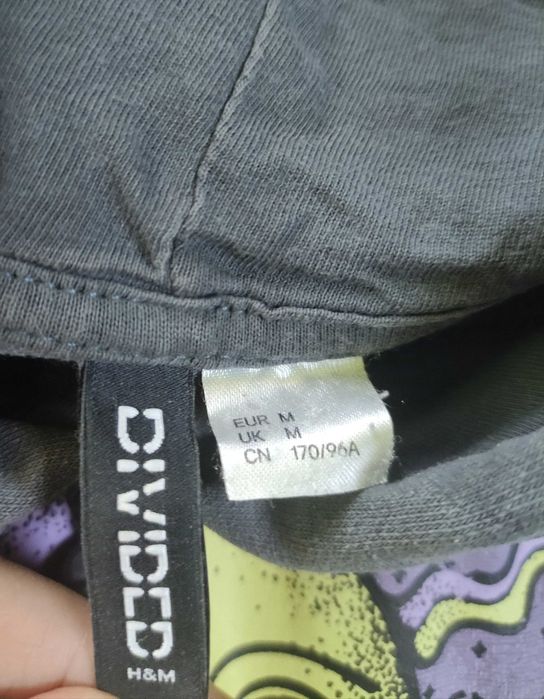 Szara bluza z kapturem H&M roz. M