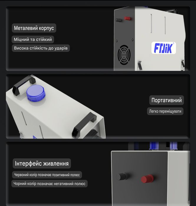 Портативний обігрівач FDIK 8kw T7 12/24/220 v