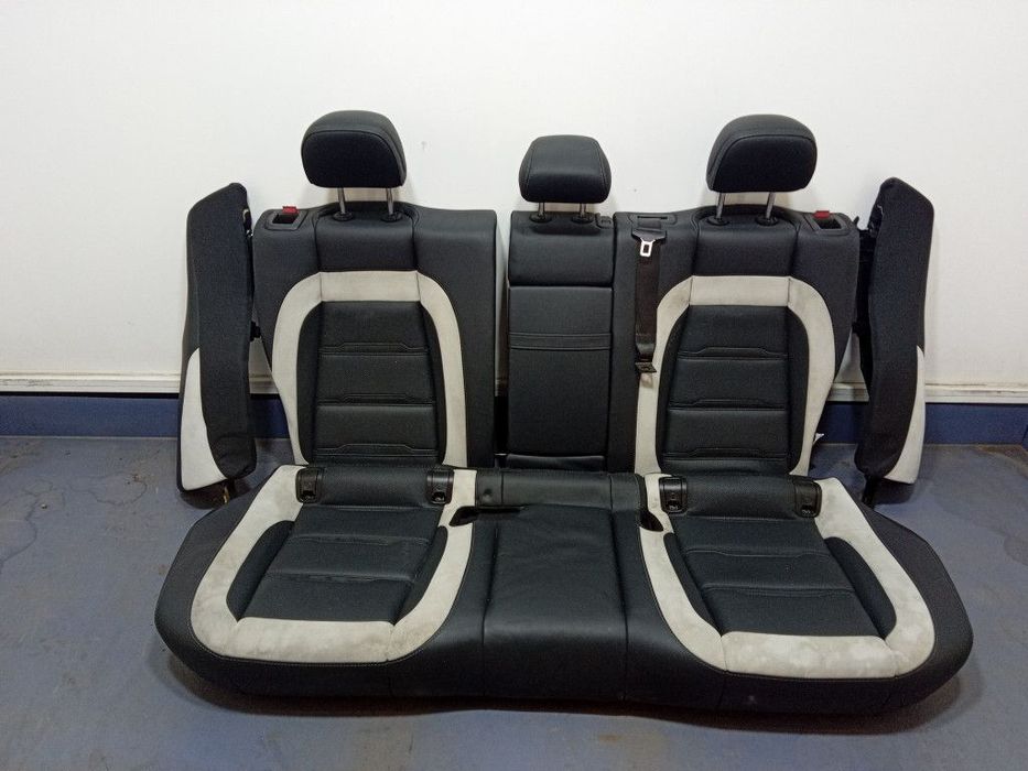 MERCEDES GLE 63 AMG W167 OPARCIE KANAPA TYŁ TYLNA SKÓRA EXCLUSIV