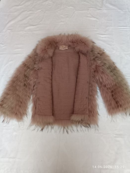 Кардиган TWINSET Milano з натуральним хутром кролика