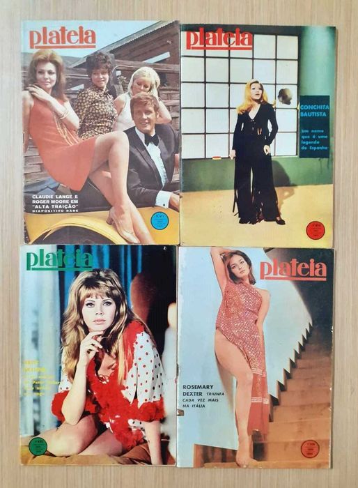 Revistas Plateia de 1970 a 1971 (Lote 5)
