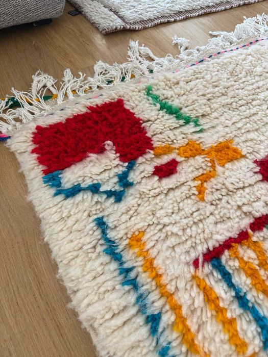 Tapete Azilal Marroquino NOVO – Handmade 100% Lã de Ovelha (210 x 320 cm)