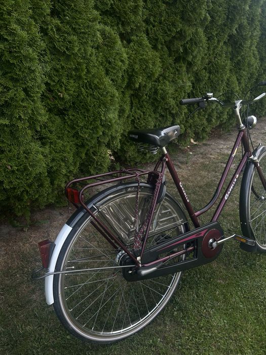 Rower damski Gazelle Primeur, Certyfikat