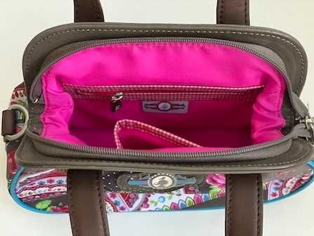 Carteira Mala de Mão/Ombro Elegante c/design distinto