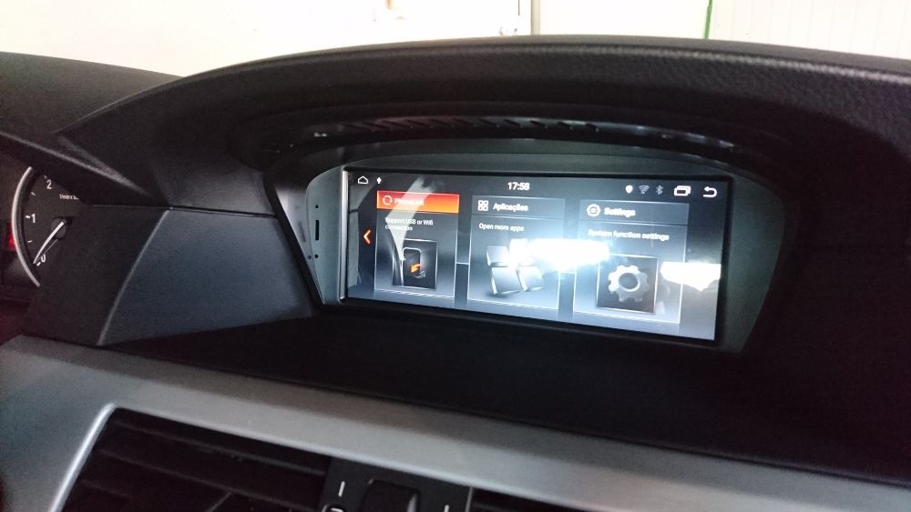 Auto-rádio 8.8" 12.3" android 14  BMW Seria 5/6 E60/E61/E62/E63/E64