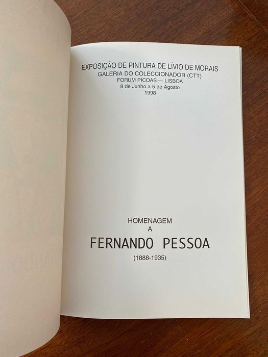 Arte e Literatura, Homenagem a Fernando Pessoa - Lívio de Morais