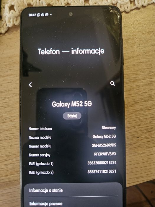 Samsung Galaxy M52 5G