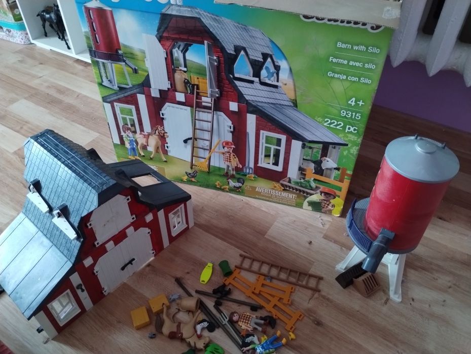 Playmobil 9315 Gospodarstwo rolne z silosem
