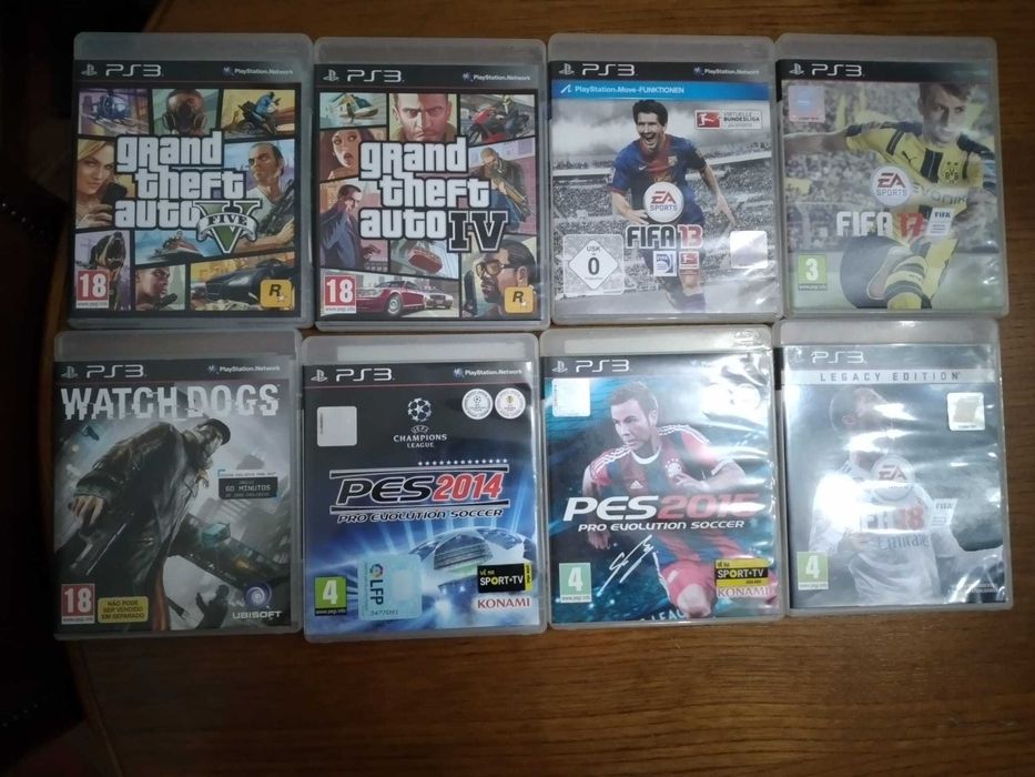 (Ver Descrição) Ps3 500GB + Jogos + 2 Comandos + extras