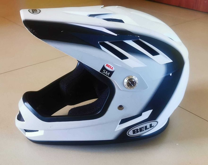Kask Full Face Bell krosowo - rowerowy rozmiar S/M