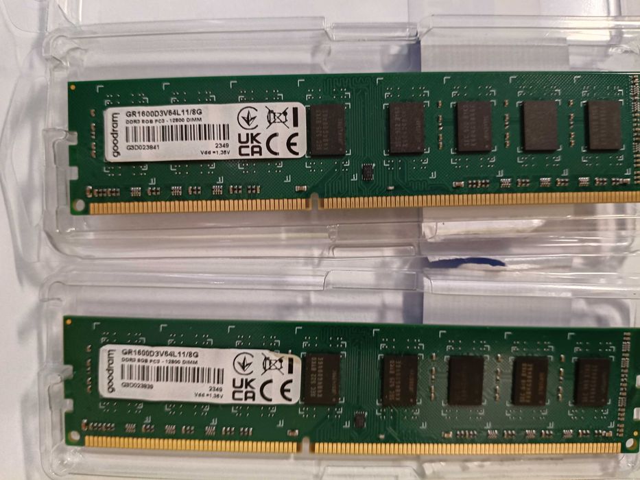 Оперативна пам’ять Goodram DDR3-1600 16gb (2шт. по 8гб)