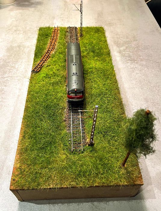 Diorama kolejowa w skali h0