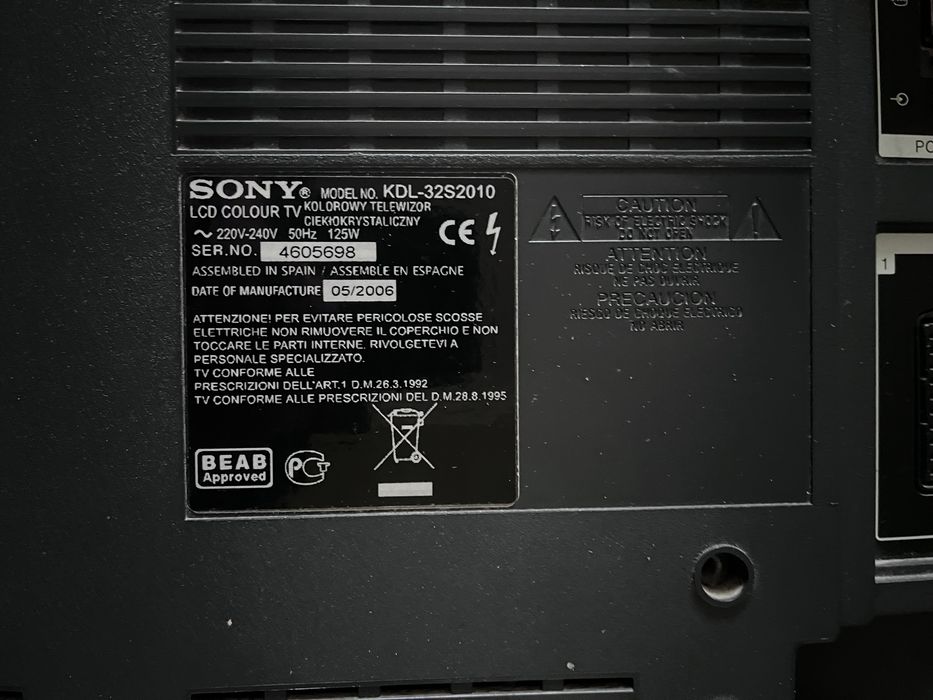 Телевізор Sony bravia, соні бравія на запчастини телевизор