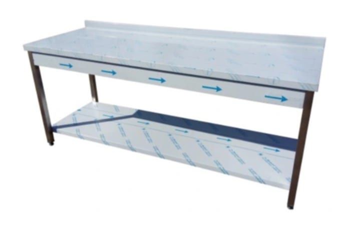 Stół Gastronomiczny /Blat roboczy 120x60x85 + półka