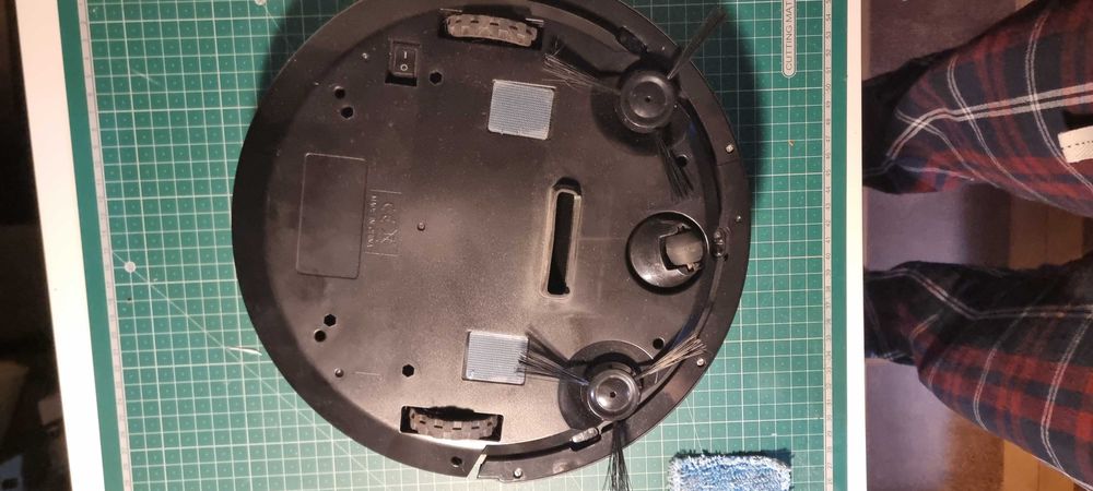 Aspirador Robô Inteligente Preto