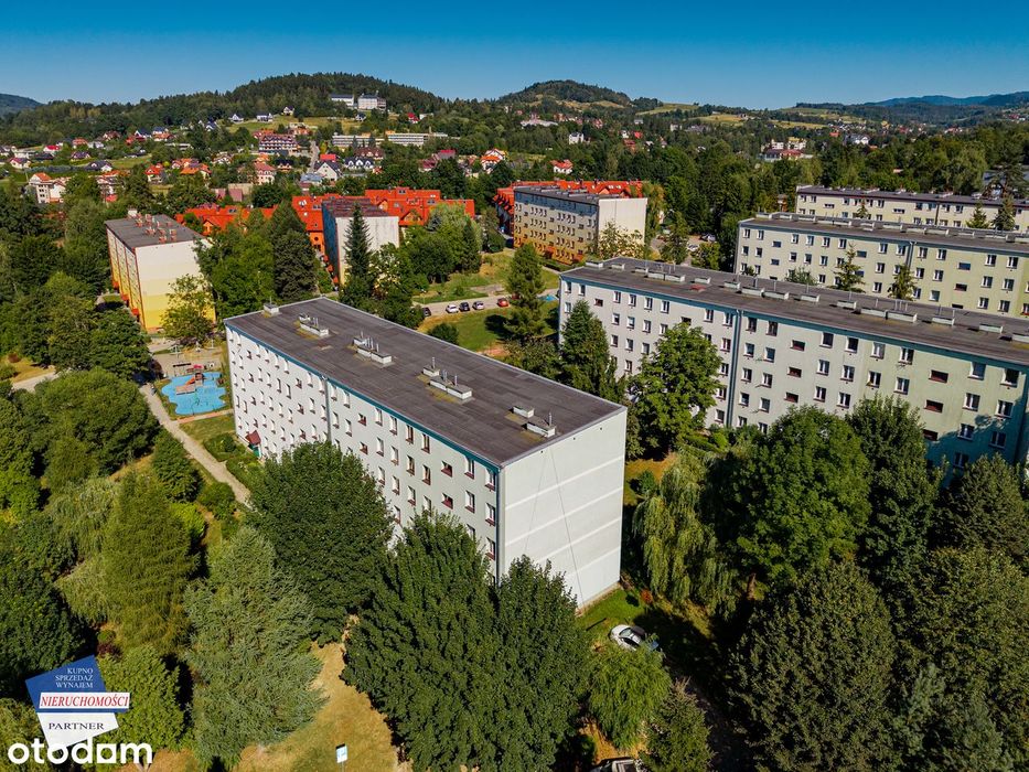 Trzypokojowe mieszkanie w centralnej części Rabki -Zdrój.