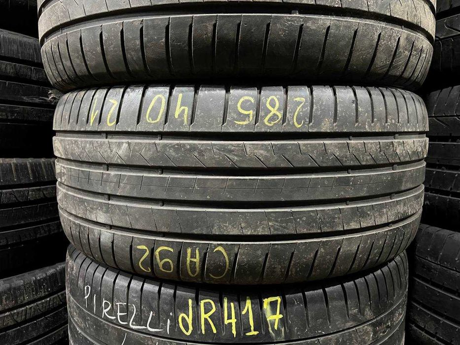 Шини б/у ЛІТО 285/40 R21 Bridgestone Alenza 001 CA92-19