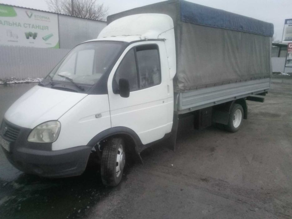 Вантажні перевезення Бровари | Київ | Україна. Газель 2.5т | Тентована