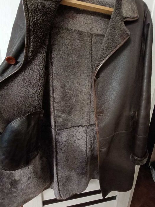 Дублянка натуральна овчина виробництво Туреччина чоловіча!