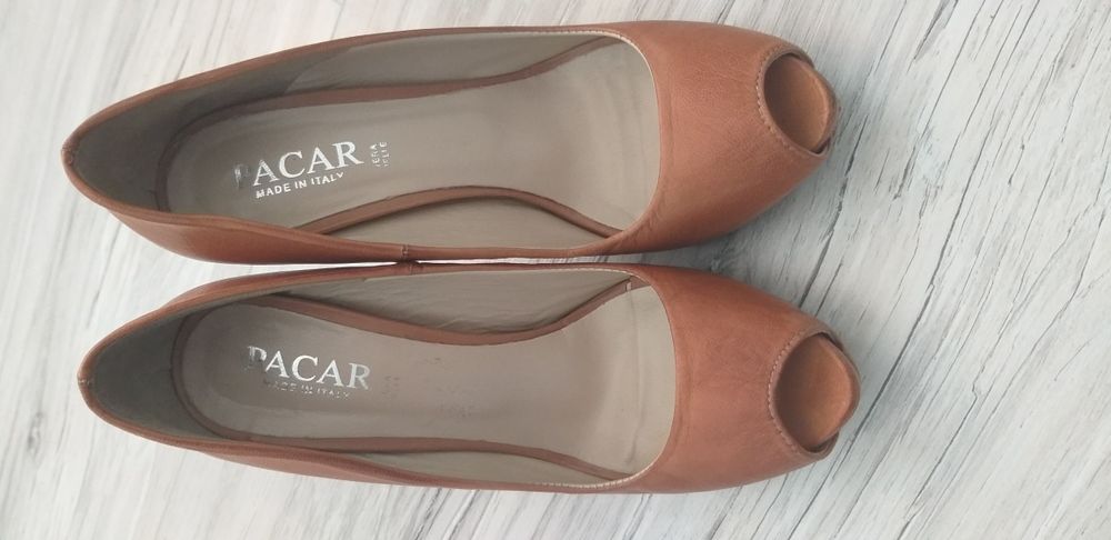 Buty szpilki skóra 37