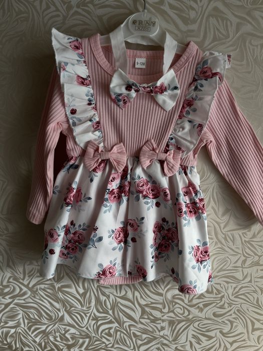 Сукня-боді для дівчинки