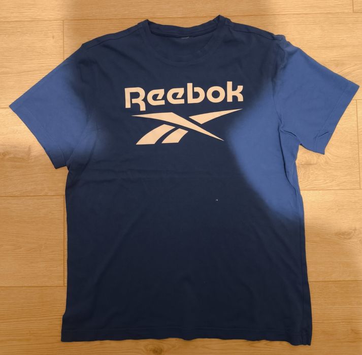 Koszulka męska Reebok w rozmiarze M i Biała koszulka Jean Pascale M