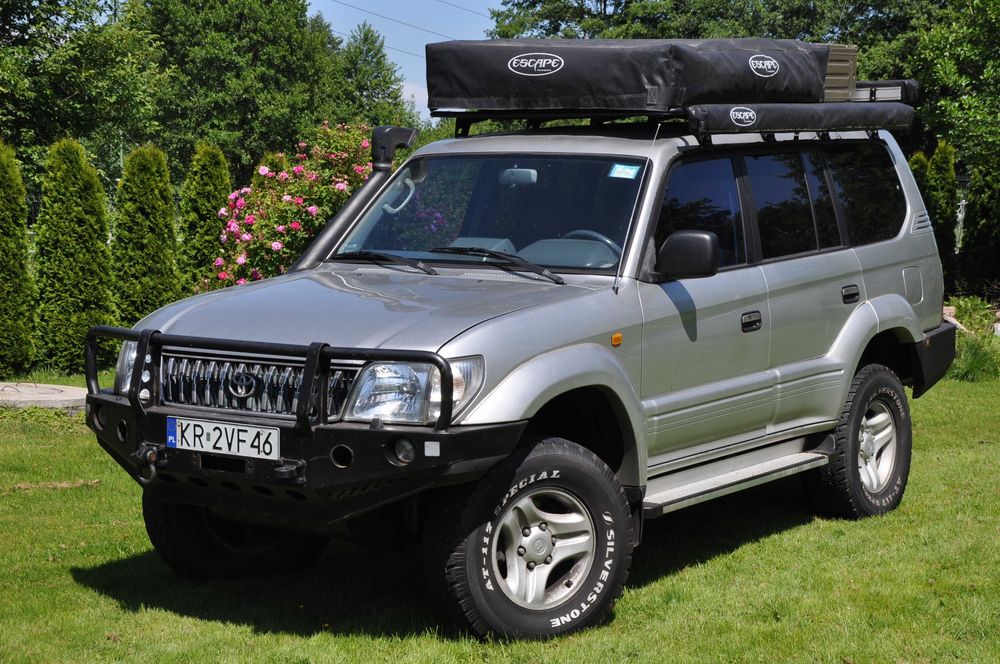 Toyota LAND CRUISER - wyprawowa / namiot, lodówka