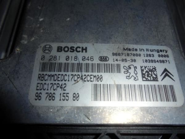 Centralina de Motor - CITROËN BERLINGO Caixa (B9) | 08 -