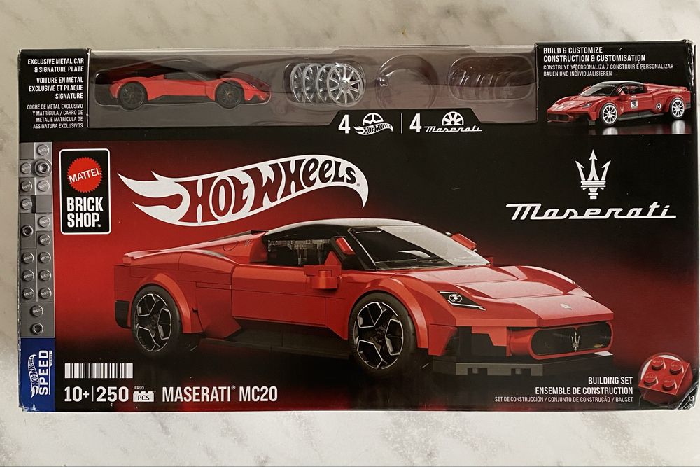 Lego лего Mattel Brick Shop Speed Maserati MC20 (JFR90)