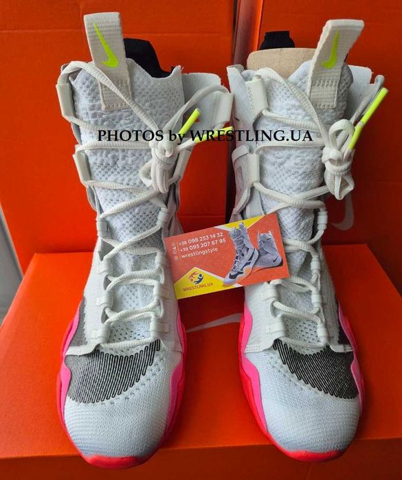 Ексклюзивні!! Nike Hyperko 2 SE Біло-рожеві тільки у нас розміри 34-43