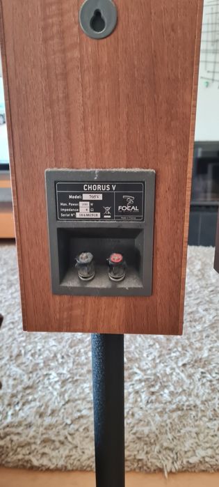 Conjunto home cinema Focal Chorus V  - Ultima hipotese.