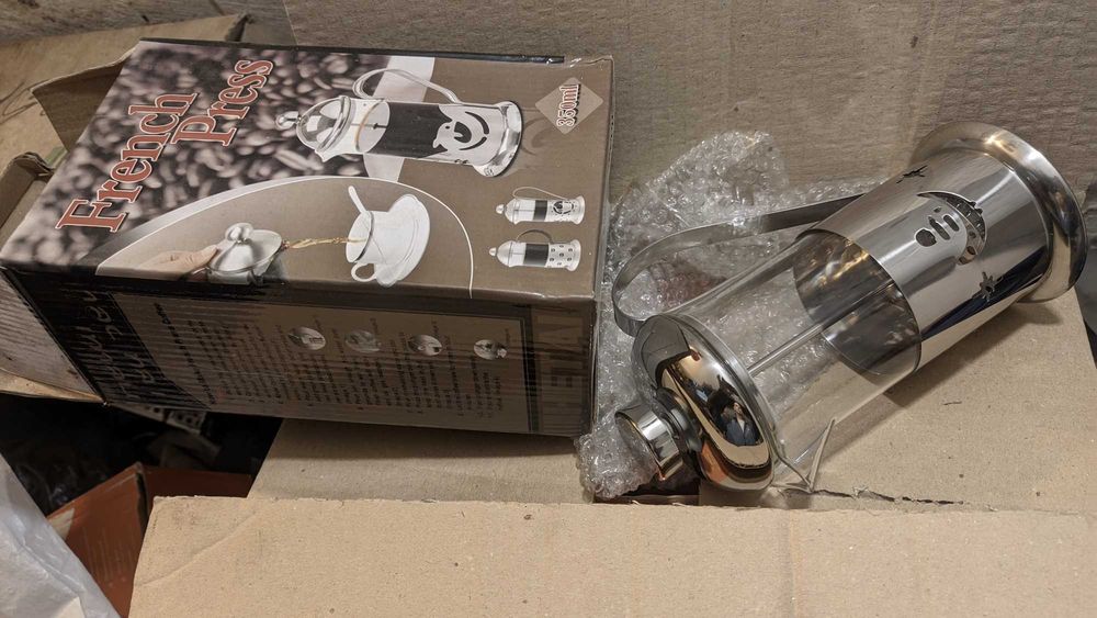 Заварник для чая трав новый стекло нержавейка