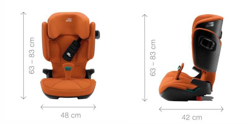 Fotelik Britax Romer 100-150 cm Kidfix I-size Cosmos Blck
